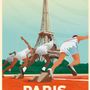 Affiches - Affiche DOZ - Paris Olympic Games 1924 - 2024 - Tour Eiffel - LA MAISON JOSÉPHINE