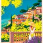 Poster - DOZ Bormes-les-Mimosas poster - the flowers - LA MAISON JOSÉPHINE