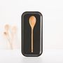 Ustensiles de cuisine - Plateau de service long en bois - Repose-cuillère 15x32 cm - MONBOPLATO