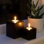 Design objects - Petrified Wood Tealight Holders - XYLEIA PETRIFIED WOOD