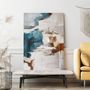 Aménagements pour bureau - « Flow » Série de peintures abstraites texturées faites à la main - MATISS ART STUDIO