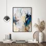 Aménagements pour bureau - « Flow » Série de peintures abstraites texturées faites à la main - MATISS ART STUDIO