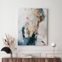 Aménagements pour bureau - « Flow » Série de peintures abstraites texturées faites à la main - MATISS ART STUDIO