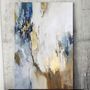 Aménagements pour bureau - « Flow » Série de peintures abstraites texturées faites à la main - MATISS ART STUDIO