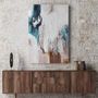 Aménagements pour bureau - « Flow » Série de peintures abstraites texturées faites à la main - MATISS ART STUDIO