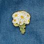 Broches - Camomille rose - PINPINPIN.IT
