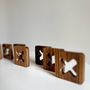 Cadeaux - Plateau de jeu - Ensemble de jeu en bois d'ovangkol - SHALL WE PLAY A GAME?