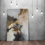 Office design and planning - « Rime » Series of handmade textured abstract paintings - MATISS ART STUDIO