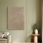 Office design and planning - « Bay » Series of handmade textured abstract paintings - MATISS ART STUDIO