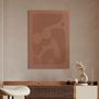 Office design and planning - « Bay » Series of handmade textured abstract paintings - MATISS ART STUDIO