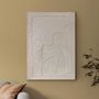 Office design and planning - « Bay » Series of handmade textured abstract paintings - MATISS ART STUDIO