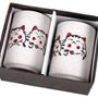 Mugs - Kitty duo porcelain tumbler - GALERIE D'ORIENT
