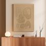 Paintings - « Bay 6 » Series of handmade textured abstract paintings - MATISS ART STUDIO