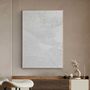 Office design and planning - « Fluency » Series of handmade textured abstract paintings - MATISS ART STUDIO