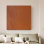 Office design and planning - “Nile” Series of handmade textured abstract paintings - MATISS ART STUDIO