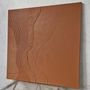 Office design and planning - “Nile” Series of handmade textured abstract paintings - MATISS ART STUDIO