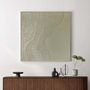 Office design and planning - “Nile” Series of handmade textured abstract paintings - MATISS ART STUDIO