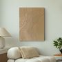 Office design and planning - “Nile” Series of handmade textured abstract paintings - MATISS ART STUDIO