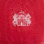 Napkins - RED GINGERBREAD HOUSE - FRANÇOISE PAVIOT