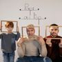 Other wall decoration - Wire Wall Decoration\" Grandpa at the top\ "” - to pin - BIJOUX DE MUR