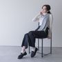 Scarves - Silk stole with frame design - KOHARU