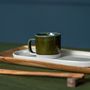 Platter and bowls - Tray ellipse stoneware - KINTA