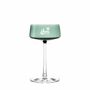 Verres - VidaVerre à champagne coloré Malachit avec logo - 1 pièce 230 ml - PEKALLA CRISTAL GLASS