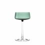 Glass - VidaMartini Malachit Colored Champagne Glass - 6 pieces 230 ml - PEKALLA CRISTAL GLASS
