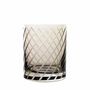 Glass - Gratia crystal glasses for water / drinks Mokka - 1 piece 320 ml - PEKALLA CRISTAL GLASS