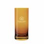 Glass - Vispera Amber colored cocktail glass with your logo - 1 piece 360 ml - PEKALLA CRISTAL GLASS