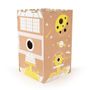 Design objects - Foldable cardboard playhouse made in France - MOON / CACHE TOI - CACHETOI
