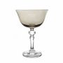 Verres - Kalatina verres à champagne en cristal Mokka avec gravure - 6 pièces 180 ml - PEKALLA CRISTAL GLASS