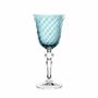 Glass - Gratia Aqua Crystal Wine Glasses - 6 Pieces 170ml - PEKALLA CRISTAL GLASS