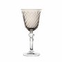 Glass - Gratia Mokka Crystal Wine Glasses - 6 Pieces 170 ml - PEKALLA CRISTAL GLASS