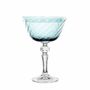 Candlesticks and candle holders - Gratia Aqua Scented Soy Candle on Crystal Base - PEKALLA CRISTAL GLASS