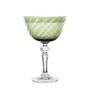 Bougeoirs et photophores - Gratia Olive Bougie parfumée en soja sur pied en cristal - PEKALLA CRISTAL GLASS