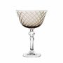 Glass - Gratia Mokka Crystal Champagne Glasses - 6 Pieces 180ml - PEKALLA CRISTAL GLASS