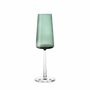 Glass - Vida Colorful Malachit Prosecco Fresca Champagne Glass - 1 piece 240 ml - PEKALLA CRISTAL GLASS