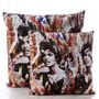 Tissus pour extérieurs - Coussin d'extérieur Linda 45 x 45 - Design by Anne Mondy - ARTDECORIS