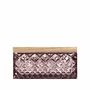 Crystal ware - Crystal jewelry box with a slate wooden lid - PEKALLA CRISTAL GLASS