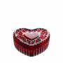 Crystal ware - Rubin Crystal Box for the Wedding Couple's Wedding Rings - PEKALLA CRISTAL GLASS