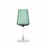 Glass - Vida Malachit Colored Wine Glass - 6 pieces 400 ml - PEKALLA CRISTAL GLASS