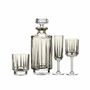 Carafes - Linea 18-piece carafe and glass set wedding gift - PEKALLA CRISTAL GLASS