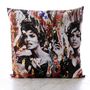 Garden textiles - Linda Outdoor Cushion 60 x 60 - Design by Anne Mondy - ARTDECORIS
