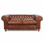 Canapés pour collectivités - Chesterfield Handpatina | Canapé - CREARTE COLLECTIONS
