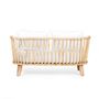 Sofas - The Malawi Two Seater - Natural White - BAZAR BIZAR LIVING