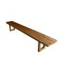 Bancs - Banc avec pied carré, naturel, 280 - BAZAR BIZAR LIVING