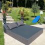 Piscines - VALENTIN | Lit de piscine COZIP - PALOMA | 180 x 140 x h38 cm - COZIP