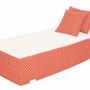 Piscines - ROUGE ÉTOILÉ | Lit de piscine COZIP - UMBRELLA | 200 x 88 x h38 cm - COZIP