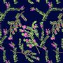 Linge de table textile - Botanique illustrée et inventée - LYDIE VACHER DESIGN MODE  ET DECORATION